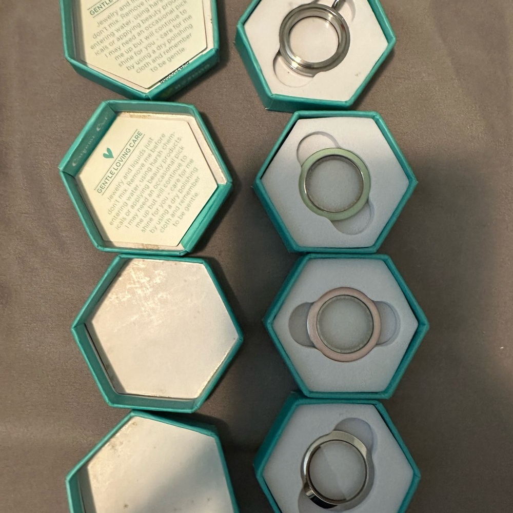 Origami Owl Medium Locket with Three Faces